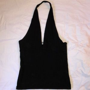 Urban Outfitters Black Halter Top